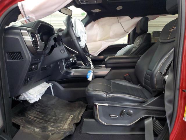 1FTFW1ED7PFC59666 - 2023 FORD F150 SUPERCREW BURGUNDY photo 7