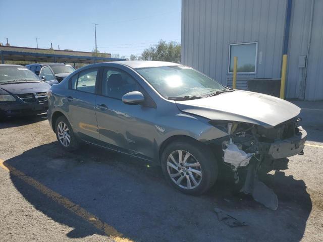 JM1BL1V87C1685729 - 2012 MAZDA 3 I GRAY photo 4