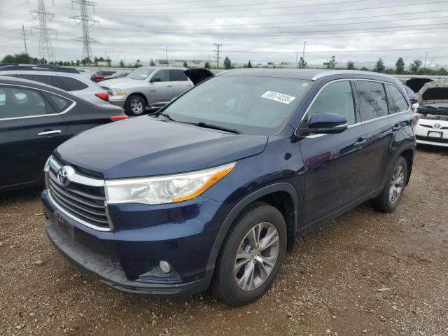 2014 TOYOTA HIGHLANDER XLE, 