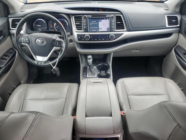 5TDJKRFH2ES023543 - 2014 TOYOTA HIGHLANDER XLE BLUE photo 8