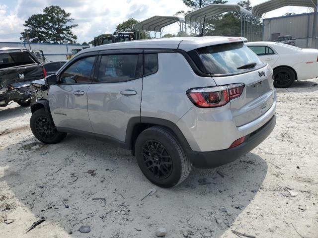 3C4NJCAB8JT255133 - 2018 JEEP COMPASS SPORT SILVER photo 2