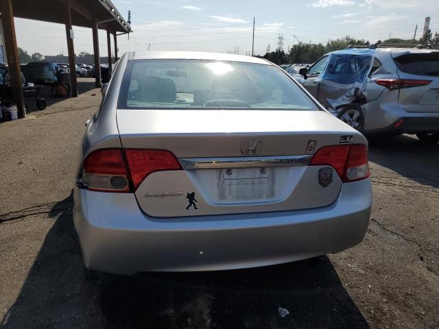 2HGFA1F51BH514925 - 2011 HONDA CIVIC LX SILVER photo 6