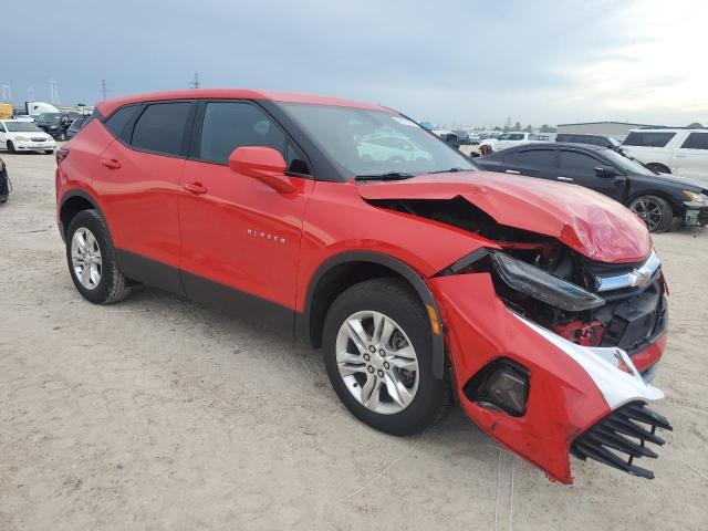 3GNKBCR45MS526740 - 2021 CHEVROLET BLAZER 2LT RED photo 4