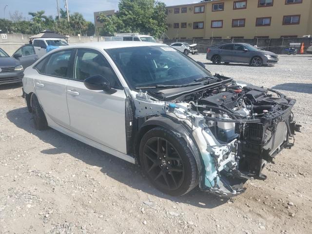 2HGFE2F53RH560583 - 2024 HONDA CIVIC SPORT WHITE photo 4