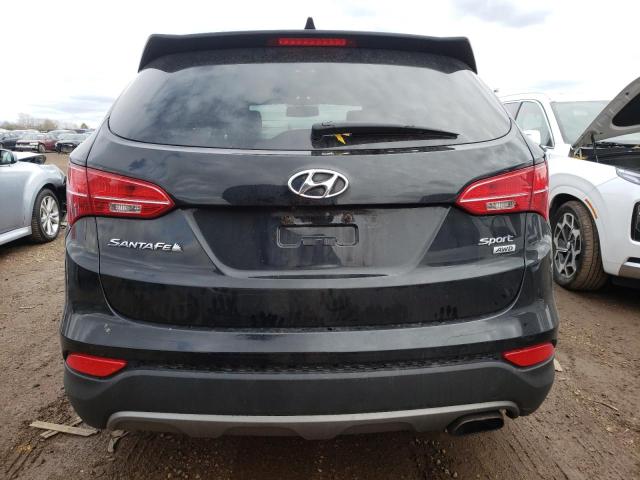 5XYZUDLB5GG307927 - 2016 HYUNDAI SANTA FE S BLACK photo 6