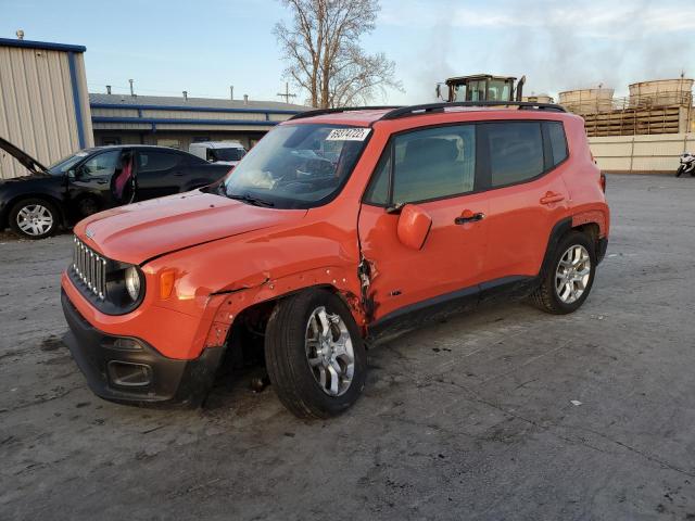 ZACCJABT0GPE33135 - 2016 JEEP RENEGADE LATITUDE ORANGE photo 1