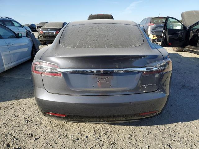 5YJSA1E24MF421667 - 2021 TESLA MODEL S Մոխրագույն լուսանկար 6