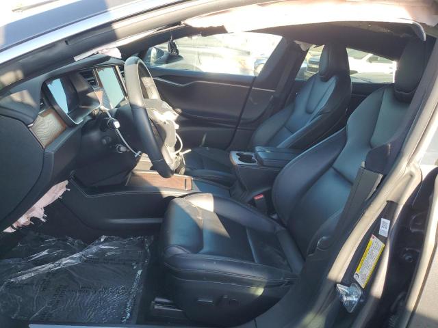 5YJSA1E24MF421667 - 2021 TESLA MODEL S Մոխրագույն լուսանկար 7