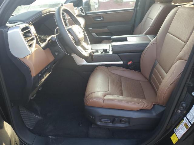 5TFMA5DB6PX069316 - 2023 TOYOTA TUNDRA CREWMAX PLATINUM Schwarz Foto 7