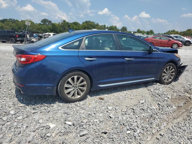 5NPE34AF4HH449218 - 2017 HYUNDAI SONATA SPORT BLUE photo 3