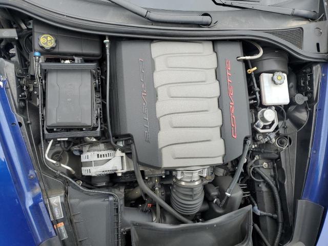 1G1YB2D75H5101851 - 2017 CHEVROLET CORVETTE STINGRAY 1LT BLUE photo 11