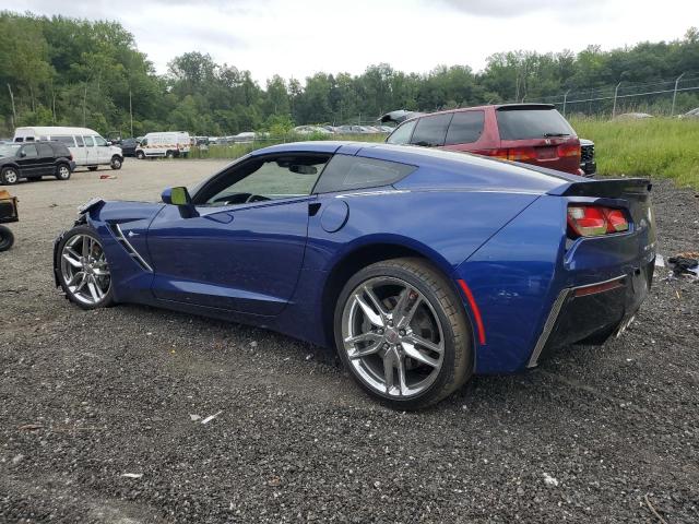 1G1YB2D75H5101851 - 2017 CHEVROLET CORVETTE STINGRAY 1LT BLUE photo 2
