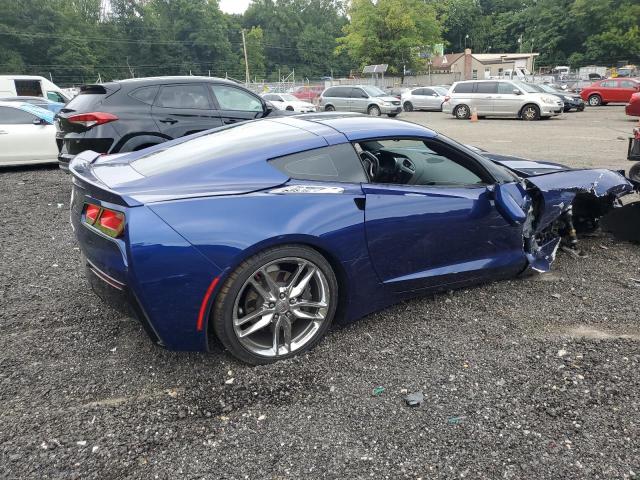1G1YB2D75H5101851 - 2017 CHEVROLET CORVETTE STINGRAY 1LT BLUE photo 3