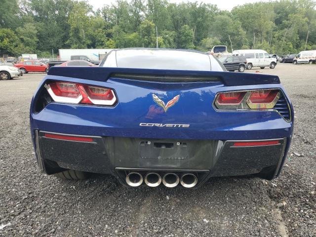 1G1YB2D75H5101851 - 2017 CHEVROLET CORVETTE STINGRAY 1LT BLUE photo 6