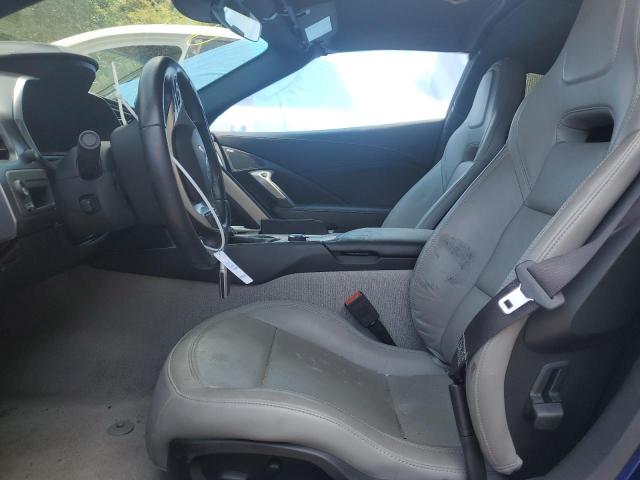 1G1YB2D75H5101851 - 2017 CHEVROLET CORVETTE STINGRAY 1LT BLUE photo 7