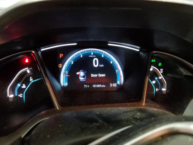 2HGFC1F32HH632791 - 2017 HONDA CIVIC EX RED photo 9