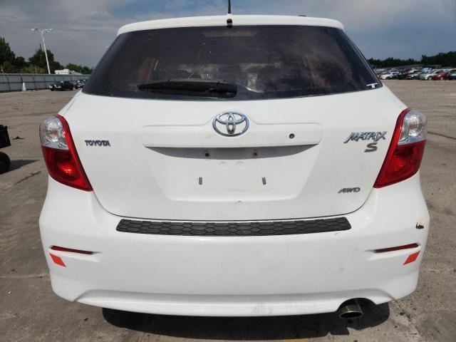 2T1LE40E49C006615 - 2009 TOYOTA COROLLA MA S WHITE photo 6