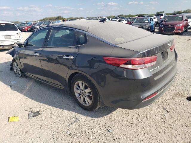 5XXGT4L35HG160355 - 2017 KIA OPTIMA LX GRAY photo 2