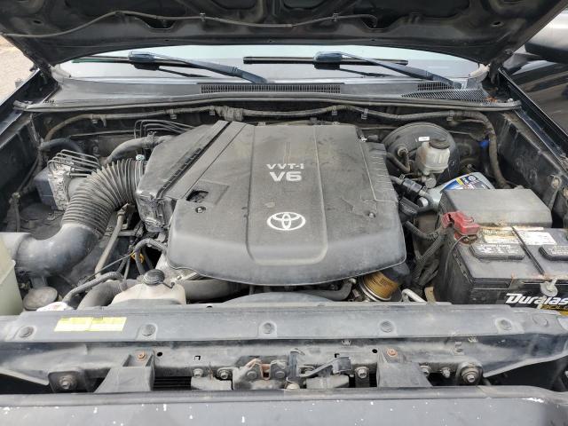 5TFJU4GN3BX012123 - 2011 TOYOTA TACOMA DOUBLE CAB PRERUNNER BLACK photo 11