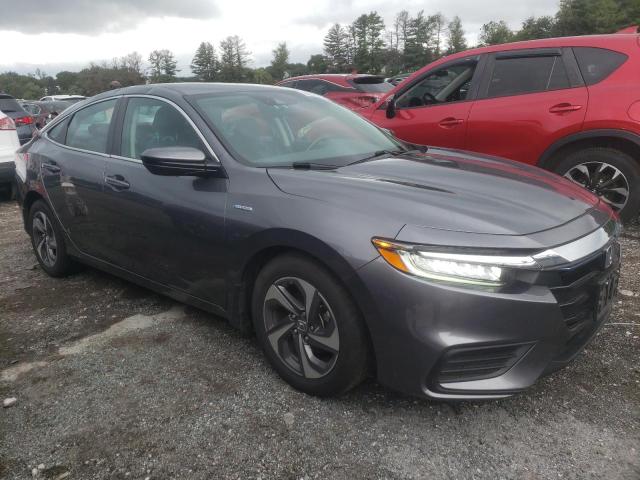 19XZE4F18KE027263 - 2019 HONDA INSIGHT LX GRAY photo 4