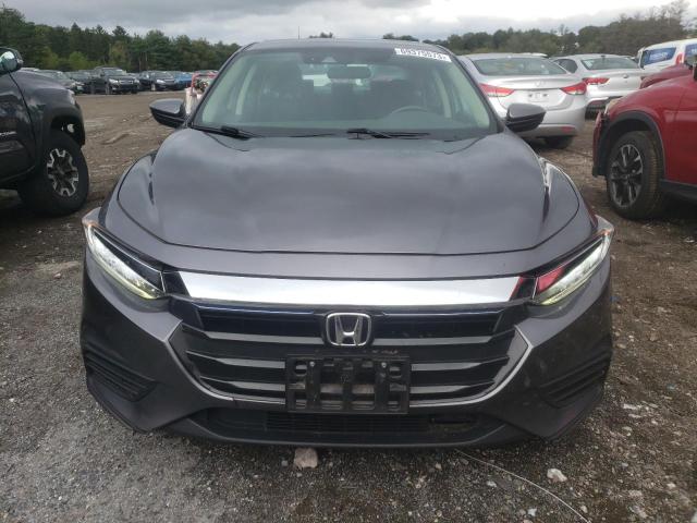 19XZE4F18KE027263 - 2019 HONDA INSIGHT LX GRAY photo 5