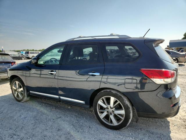 5N1AR2MM3EC711874 - 2014 NISSAN PATHFINDER S Կապույտ լուսանկար 2