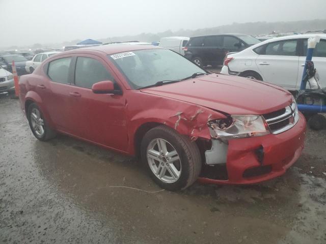 1C3CDZCB0CN166064 - 2012 DODGE AVENGER SXT RED photo 4