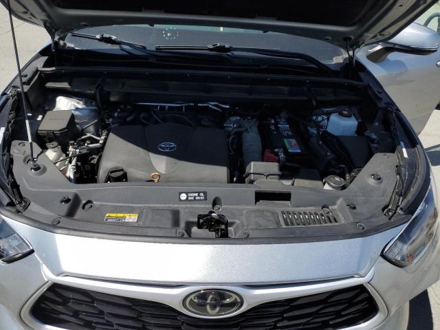 5TDHZRBH3LS028246 - 2020 TOYOTA HIGHLANDER XLE SILVER photo 12