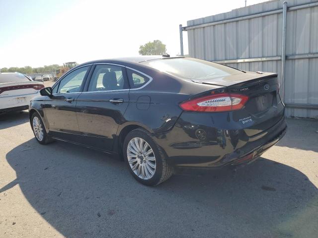 3FA6P0SUXDR332173 - 2013 FORD FUSION TITANIUM PHEV BLACK photo 2