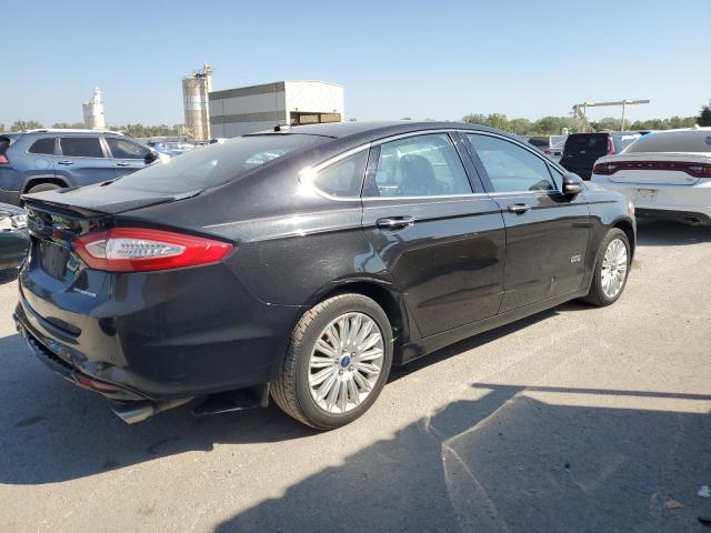 3FA6P0SUXDR332173 - 2013 FORD FUSION TITANIUM PHEV BLACK photo 3