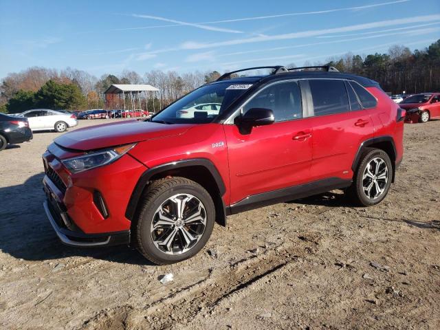 JTMFB3FV5MD040887 - 2021 TOYOTA RAV4 PRIME XSE RED photo 1