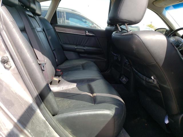 JNKAY01F68M653435 - 2008 INFINITI M35 BASE GRAY photo 10