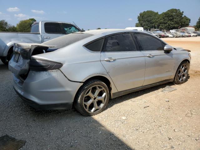 3FA6P0UU3ER368754 - 2014 FORD FUSION S HYBRID SILVER photo 3