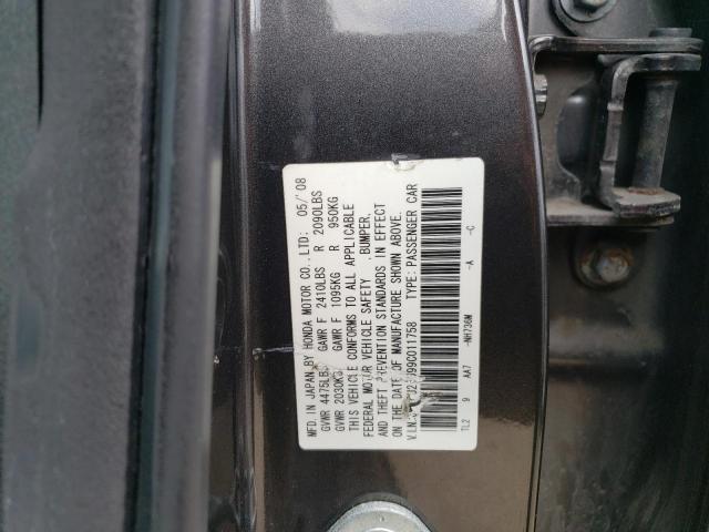 JH4CU26699C011758 - 2009 ACURA TSX GRAY photo 13