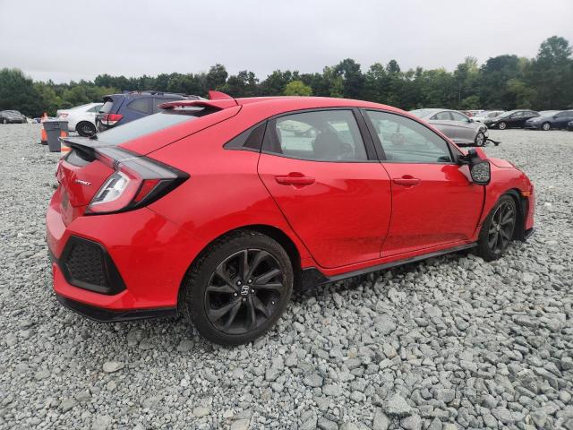 SHHFK7H40JU206263 - 2018 HONDA CIVIC SPORT წითელი ფოტო 3