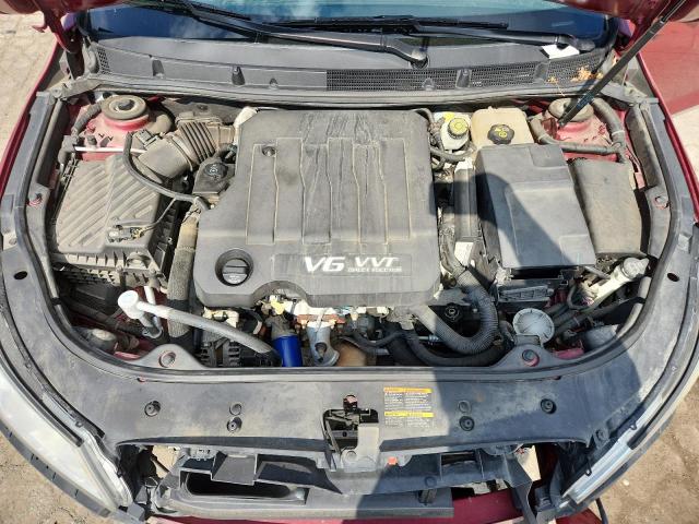 1G4GC5EG1AF233193 - 2010 BUICK LACROSSE CXL MAROON photo 11