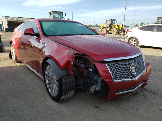 1G6DP1ED5B0167152 - 2011 CADILLAC CTS PREMIUM COLLECTION RED photo 4