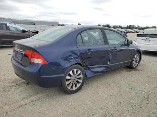 19XFA16959E025953 - 2009 HONDA CIVIC EXL BLUE photo 3