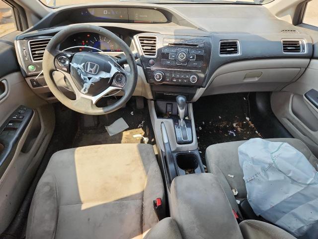 19XFB2F51DE098004 - 2013 HONDA CIVIC LX GRAY photo 8