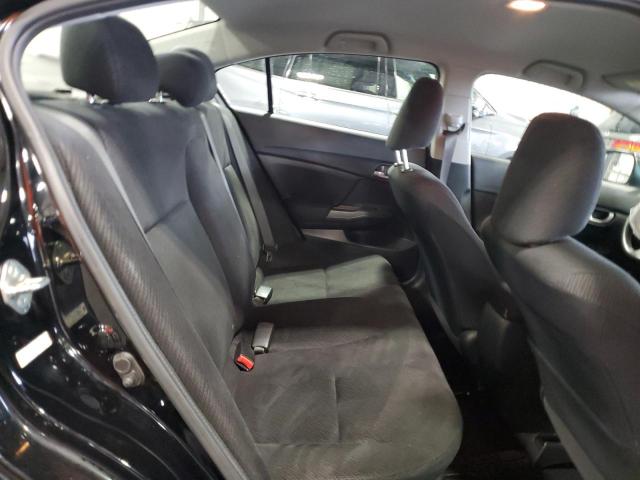 2HGFB2F57DH516507 - 2013 HONDA CIVIC LX BLACK photo 10