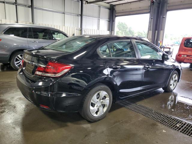 2HGFB2F57DH516507 - 2013 HONDA CIVIC LX BLACK photo 3