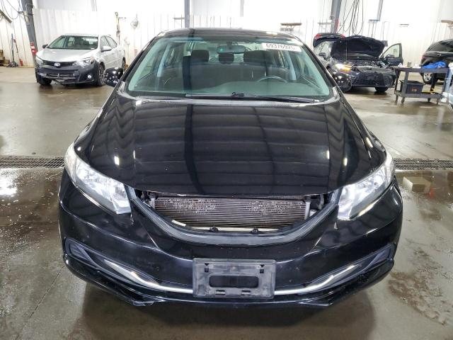 2HGFB2F57DH516507 - 2013 HONDA CIVIC LX BLACK photo 5