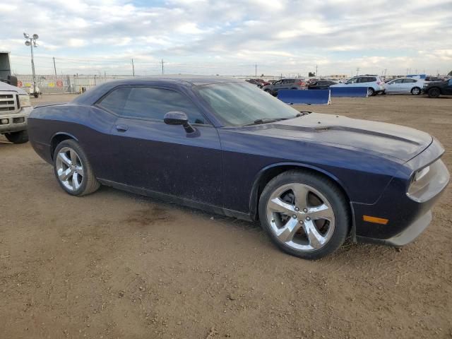 2C3CDYAG4EH302796 - 2014 DODGE CHALLENGER SXT BLUE photo 4