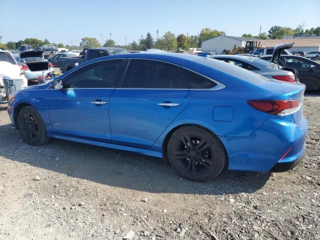 5NPE34AF4KH757299 - 2019 HYUNDAI SONATA LIMITED BLUE photo 2