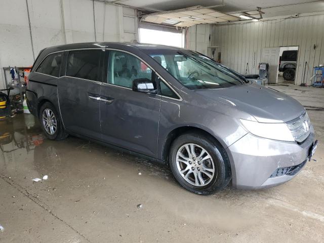 5FNRL5H69DB009064 - 2013 HONDA ODYSSEY EXL رمادي صورة 4
