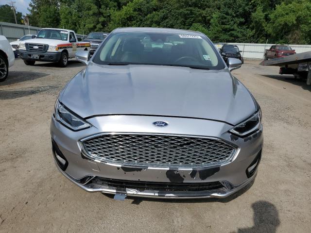 3FA6P0D92LR191834 - 2020 FORD FUSION TITANIUM 银色 照片 5