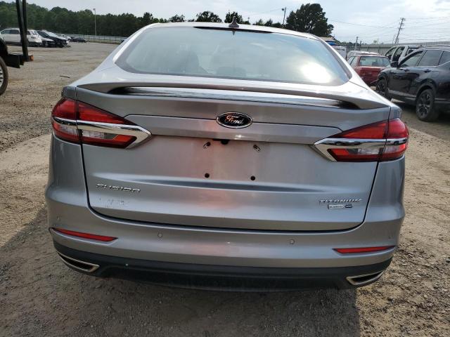 3FA6P0D92LR191834 - 2020 FORD FUSION TITANIUM 银色 照片 6