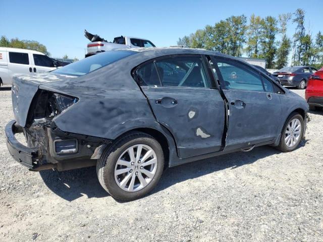 2HGFB2F9XCH580218 - 2012 HONDA CIVIC EXL BLACK photo 3