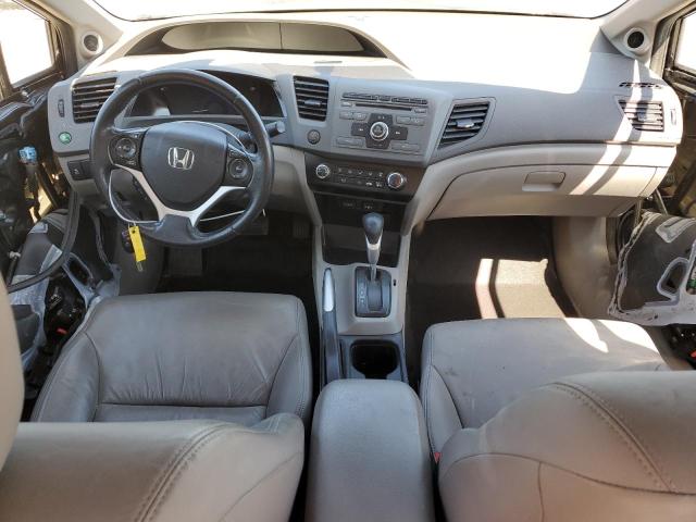 2HGFB2F9XCH580218 - 2012 HONDA CIVIC EXL BLACK photo 8
