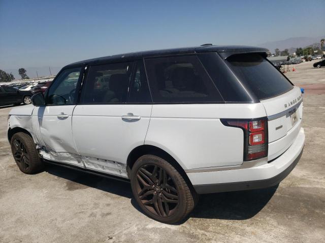 SALGV3TF0FA219196 - 2015 LAND ROVER RANGE ROVE AUTOBIOGRAPHY WHITE photo 2